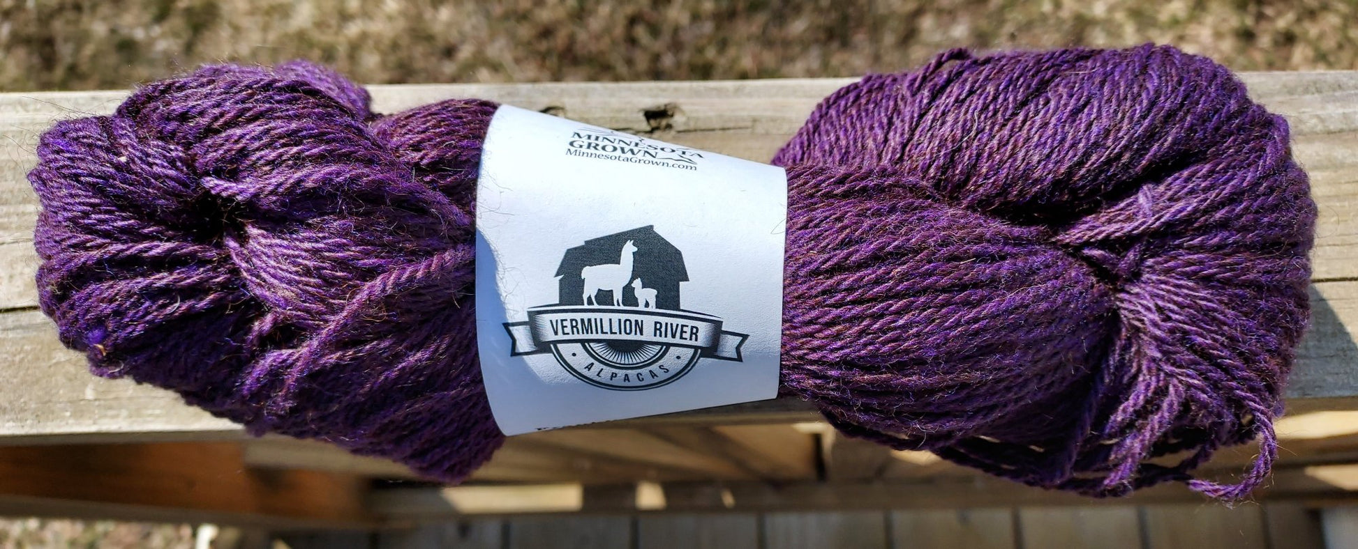 deep purple suri merino wool