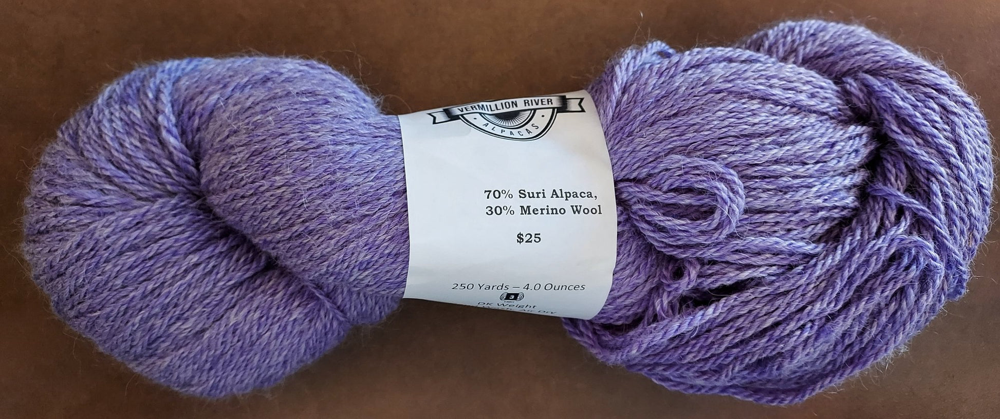 lavender suri merino yarn