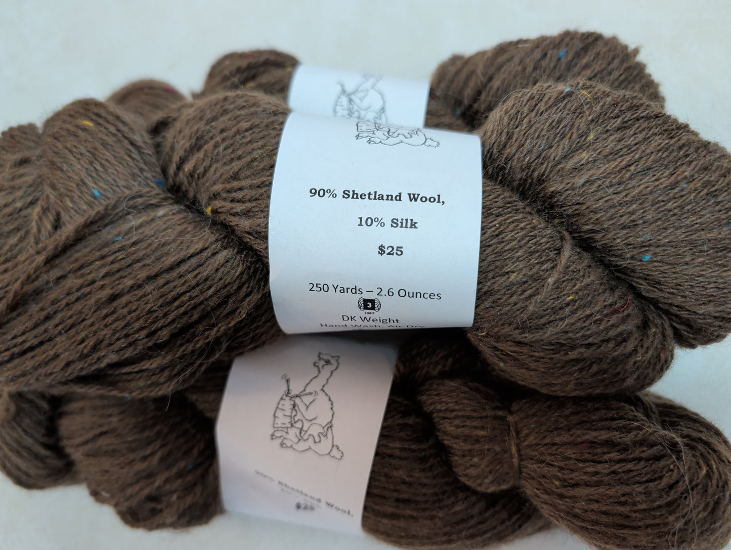 Shetland & Silk Tweed Yarn